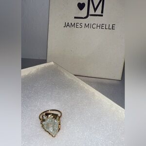 Gold and Silver Women's Statement Ring